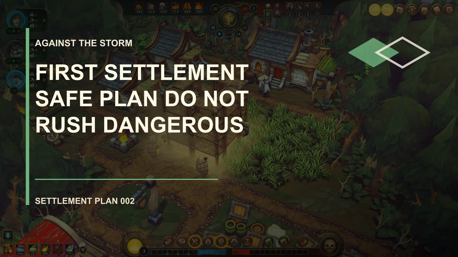 Against the Storm First Settlement Safe Plan